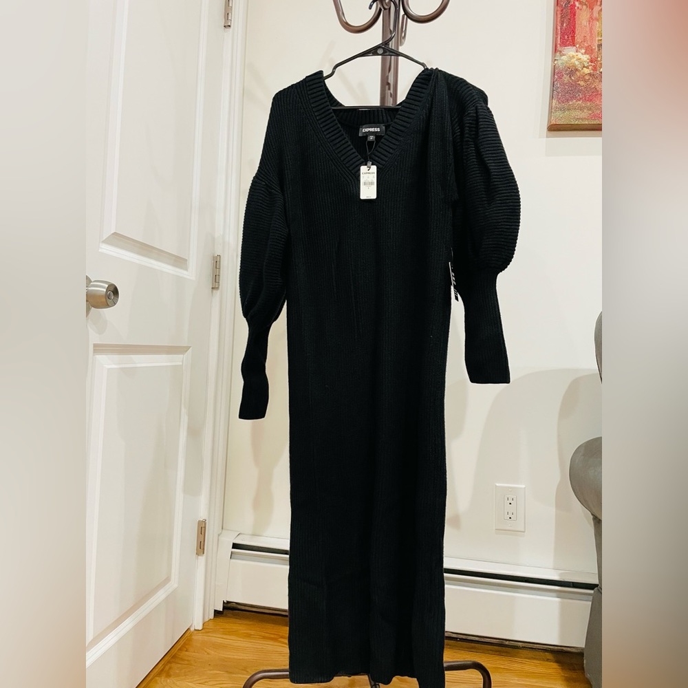 New Express sweater dress size Small